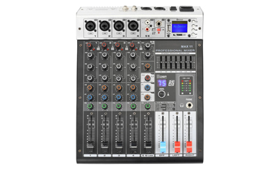 Bàn trộn âm thanh- Mixer Max 11 – 6 kênh