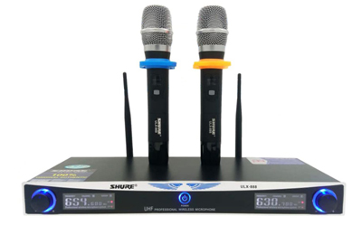 Bộ Micro karaoke không dây Shure ULX-888