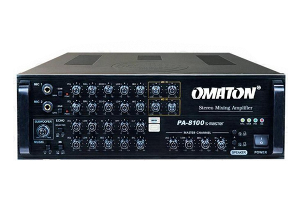 Amply Karaoke OMATON PA-8100S-MASTER