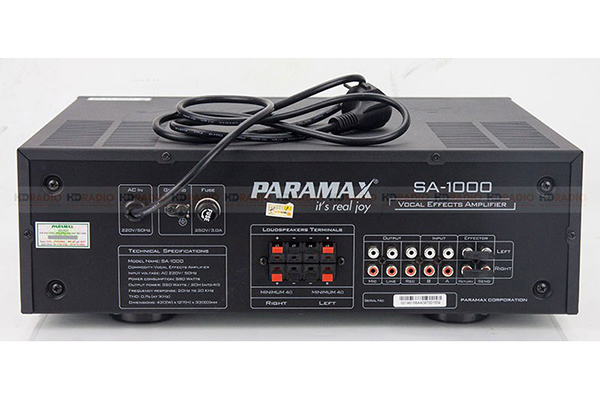 Amply Karaoke Paramax SA-1000