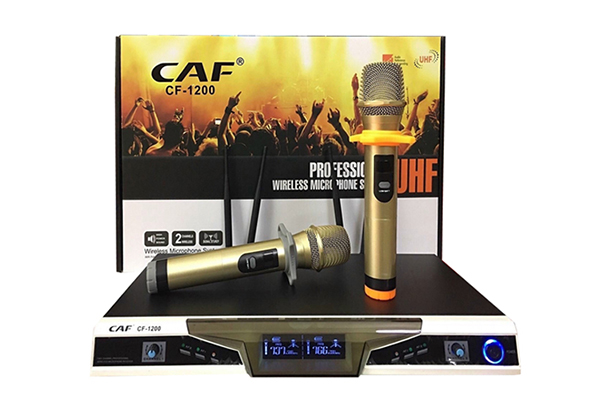 Micro không dây hát Karaoke CAF CF1200