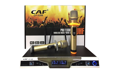 Micro không dây hát Karaoke CAF CF1200